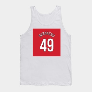 Garnacho 49 Home Kit - 22/23 Season Tank Top